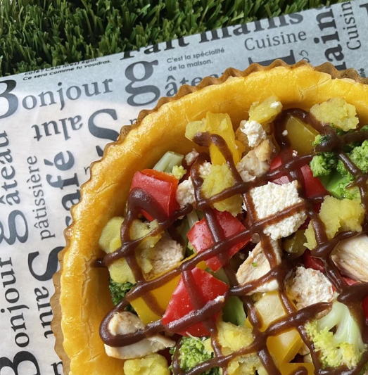 お豆腐カップケーキ